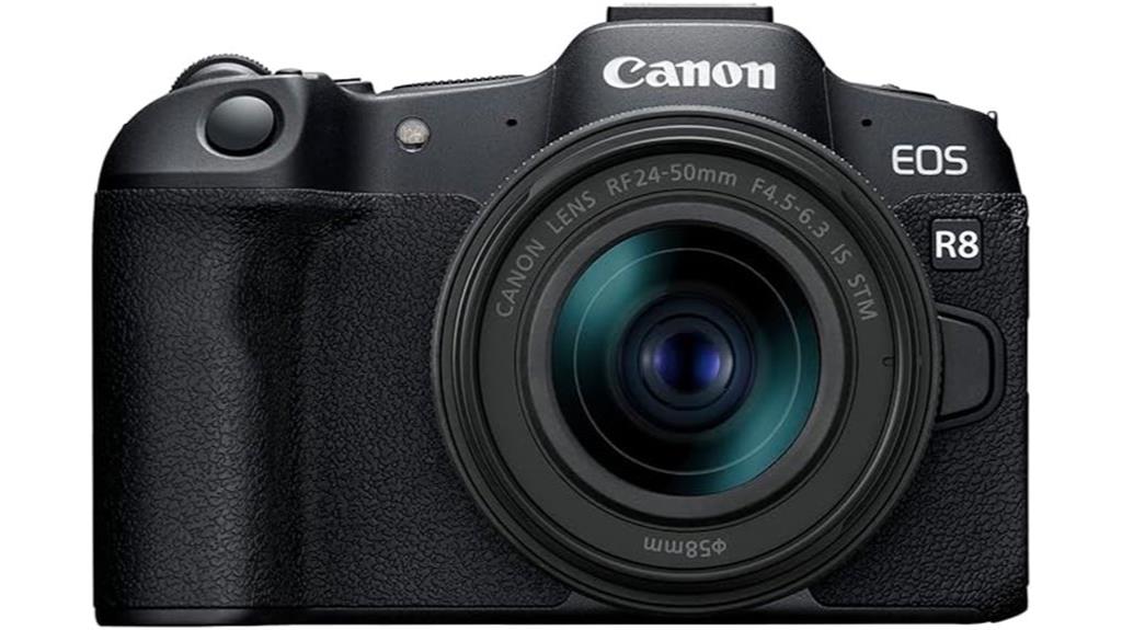canon r8 mirrorless camera