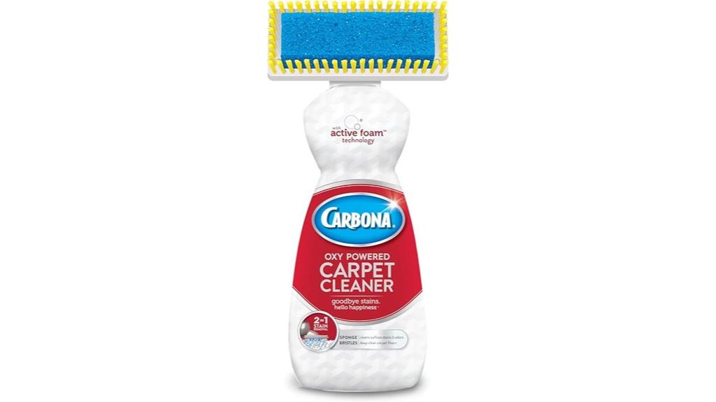 carbona carpet cleaner bottle