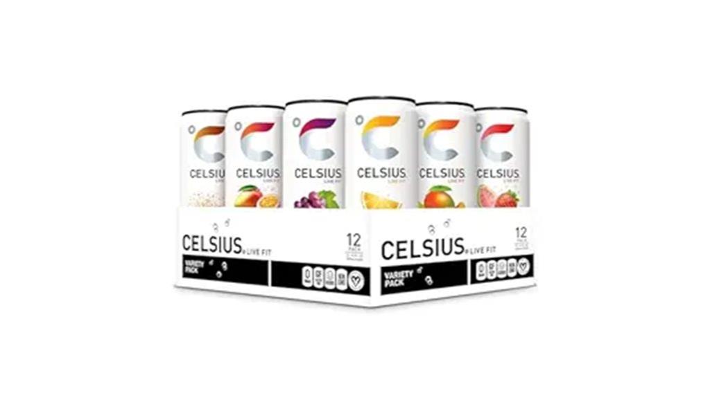 celsius assorted energy pack
