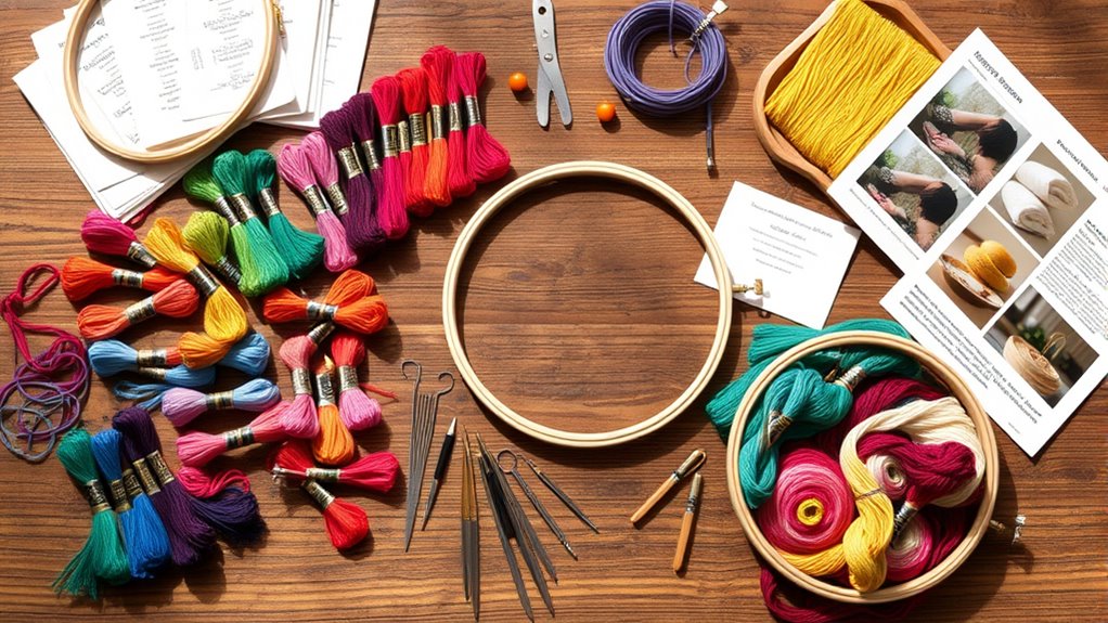 choose suitable embroidery kits