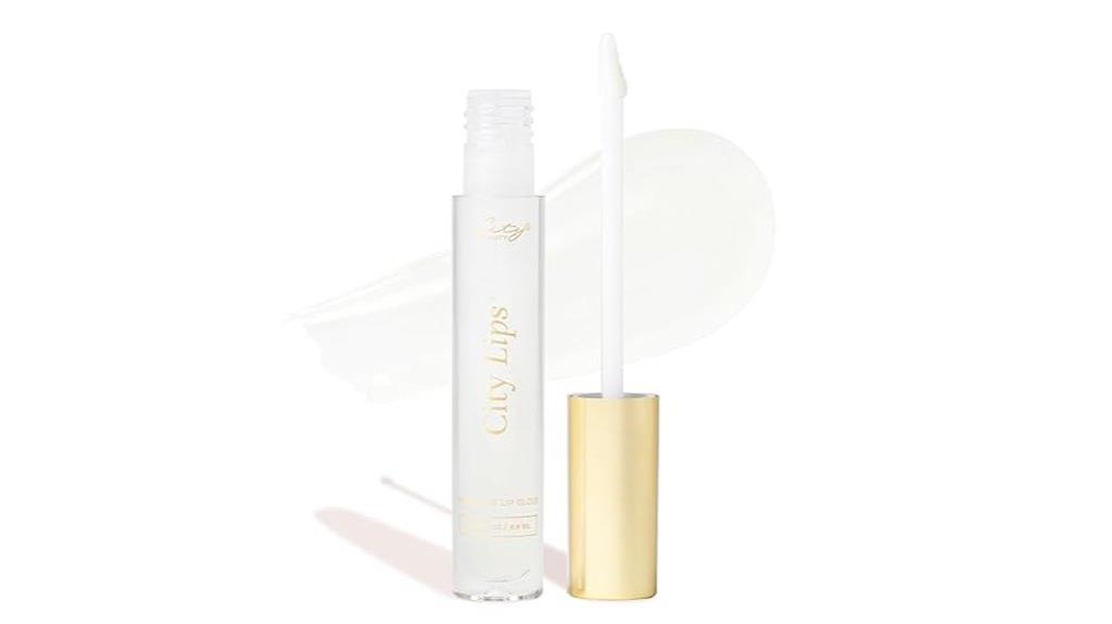 clear lip gloss