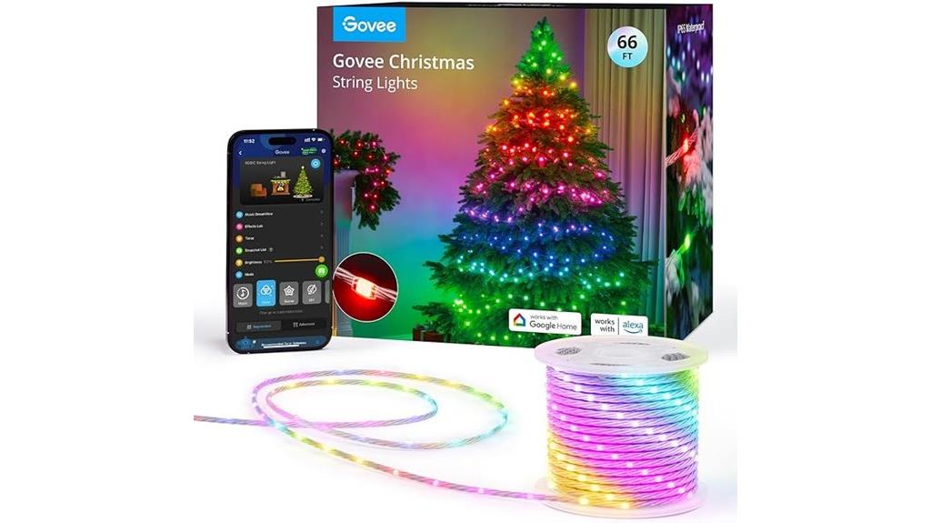 colorful app controlled lights