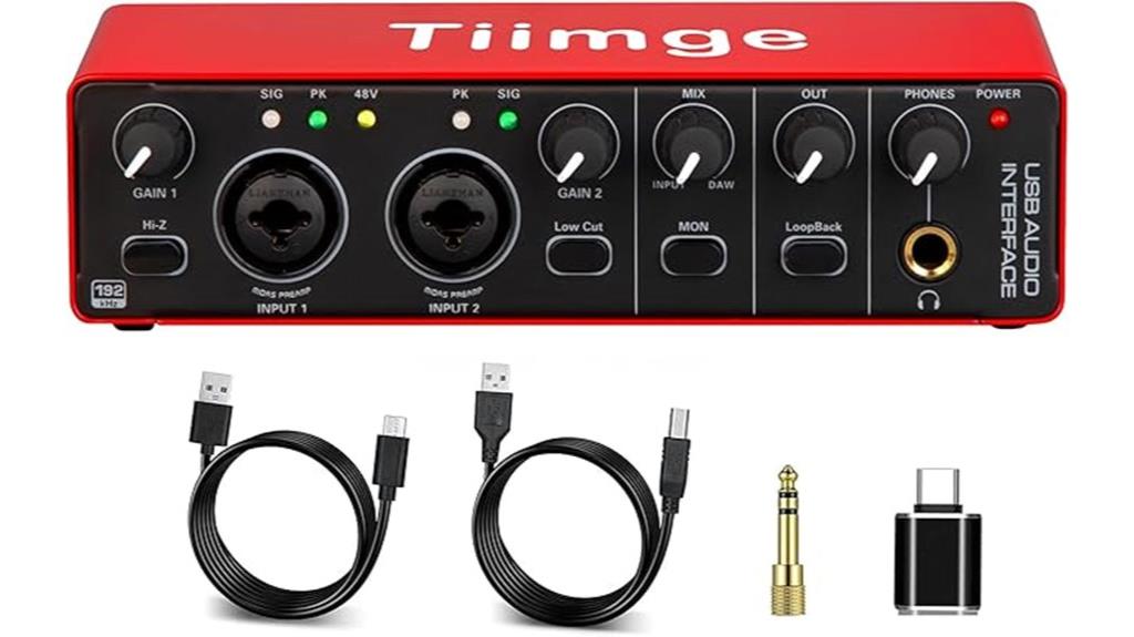 compact usb audio interface