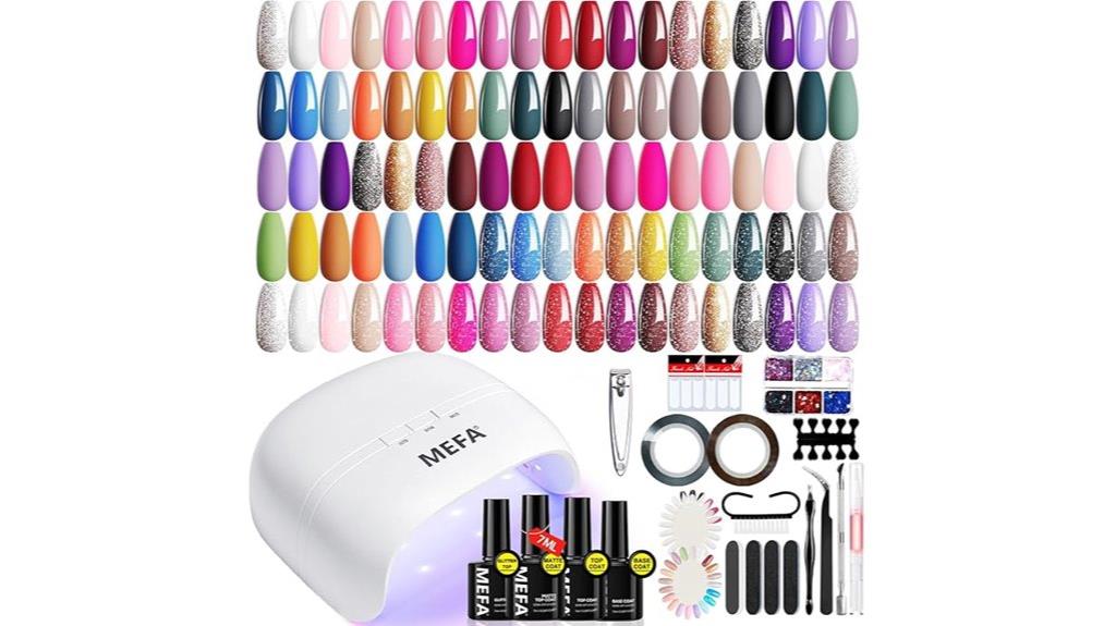 complete 60 piece gel kit