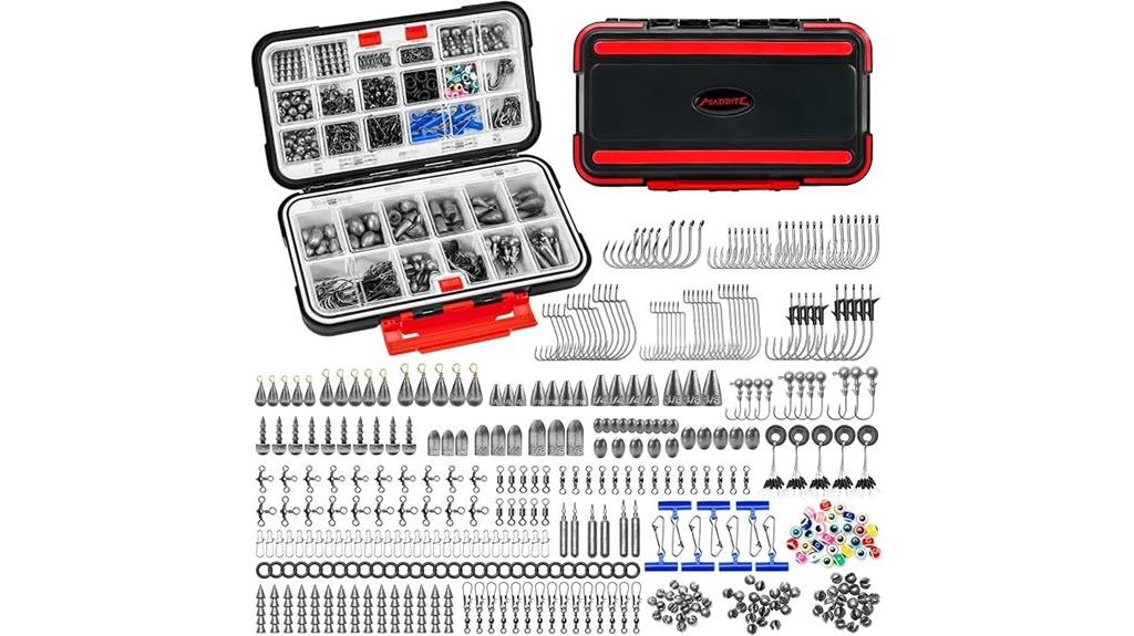 complete fishing tackle kit