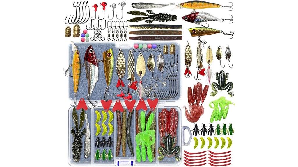 complete fishing tackle set