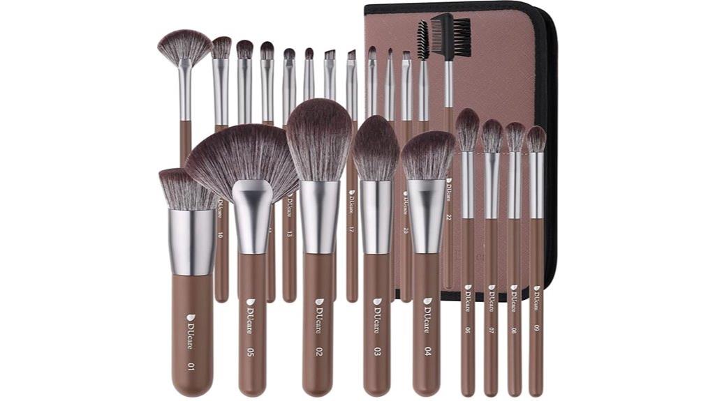 complete makeup brush collection