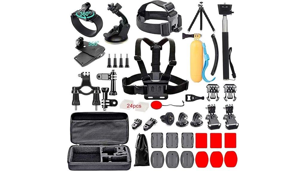 comprehensive action camera accessories