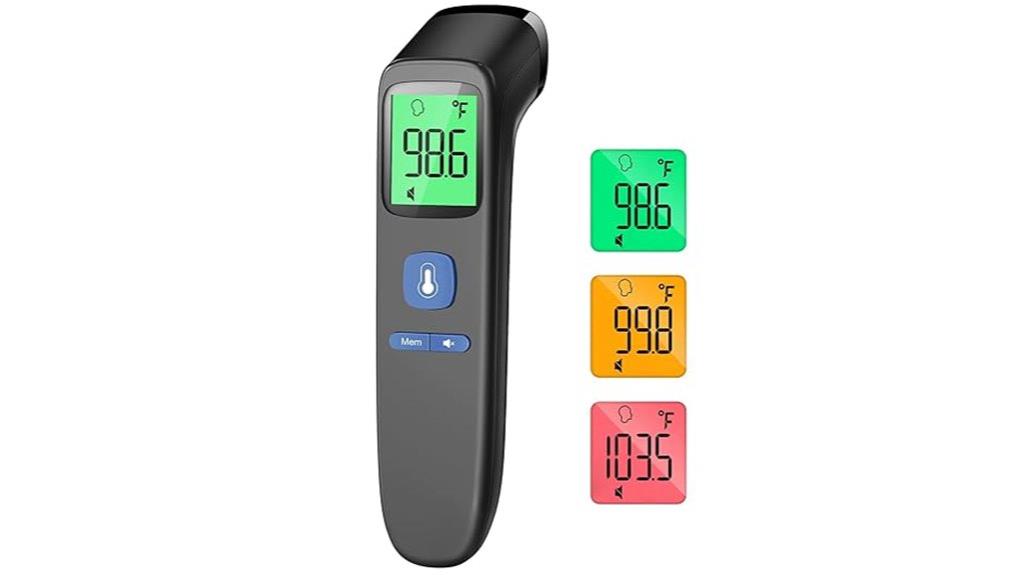 contactless forehead temperature
