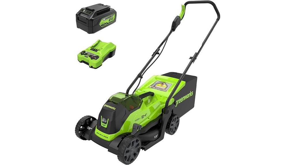 cordless 13 inch lawn mower