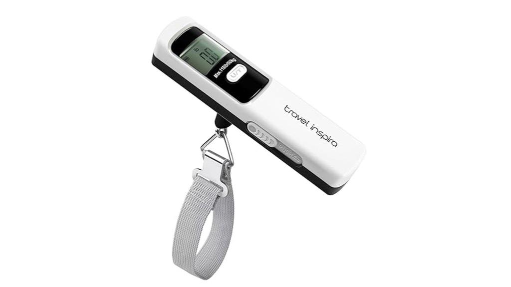 cordless travel luggage scale