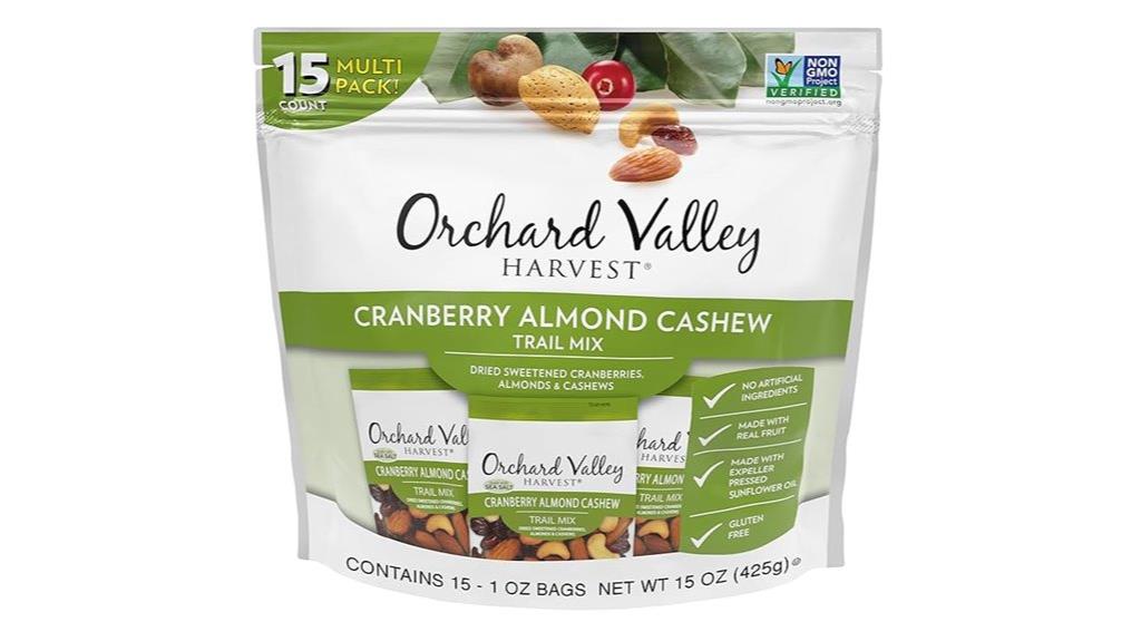 cranberry almond cashew mix
