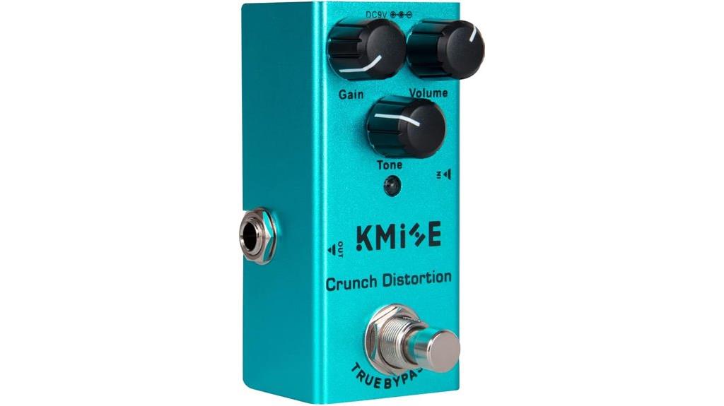 crunch distortion guitar pedal