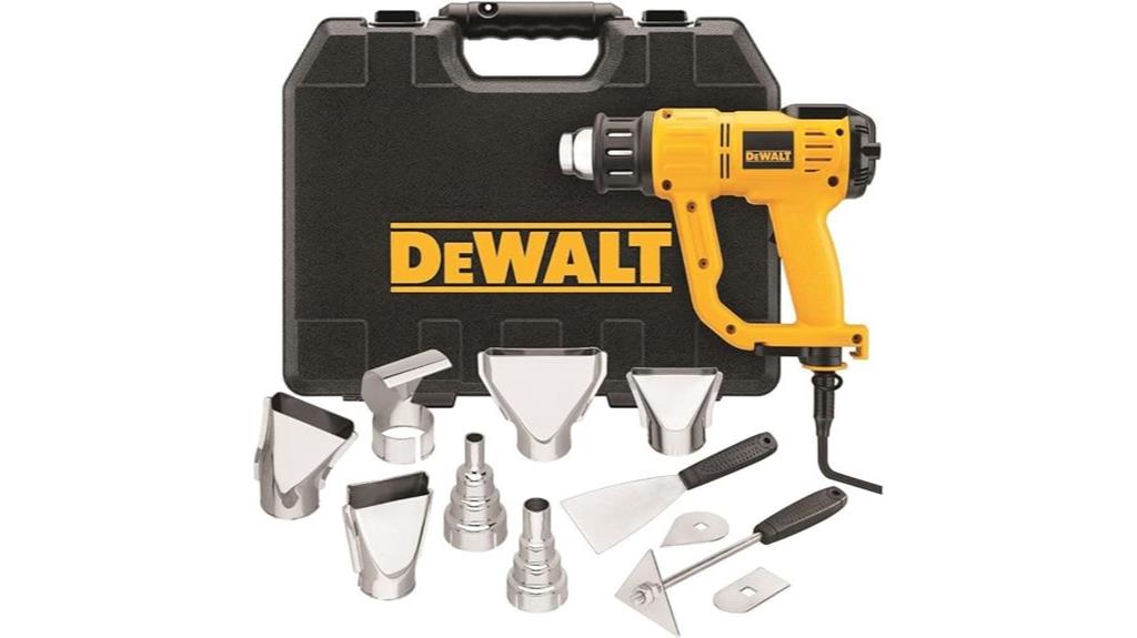 dewalt lcd heat gun