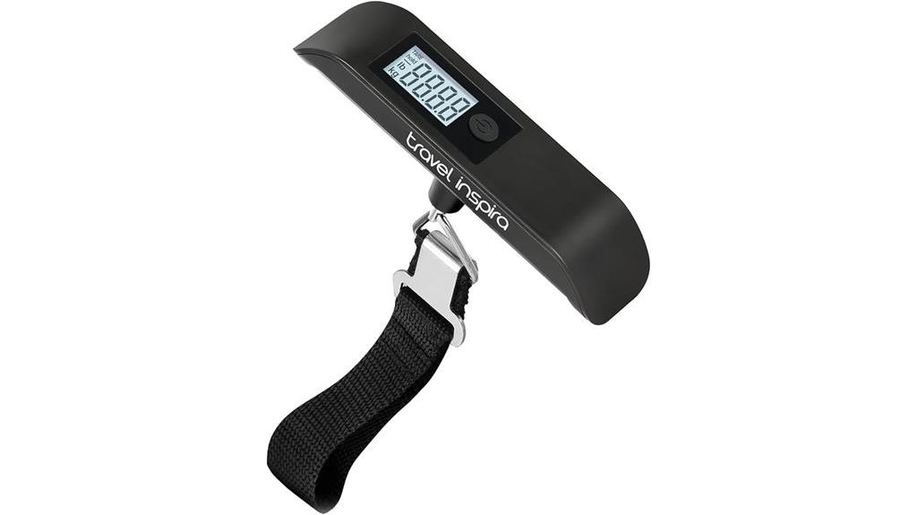digital luggage scale with battery