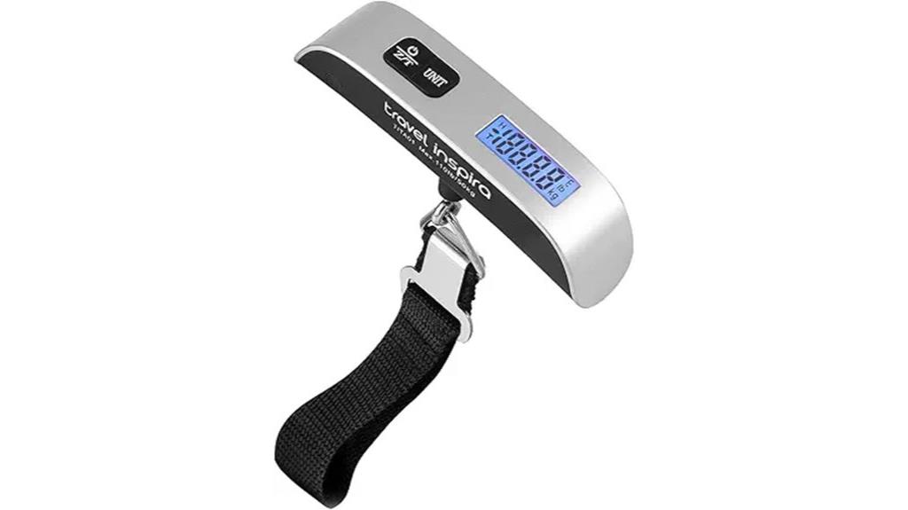 digital luggage scale with rubber