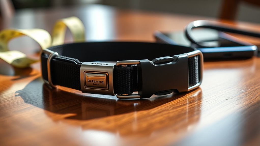 dog collar features checklist