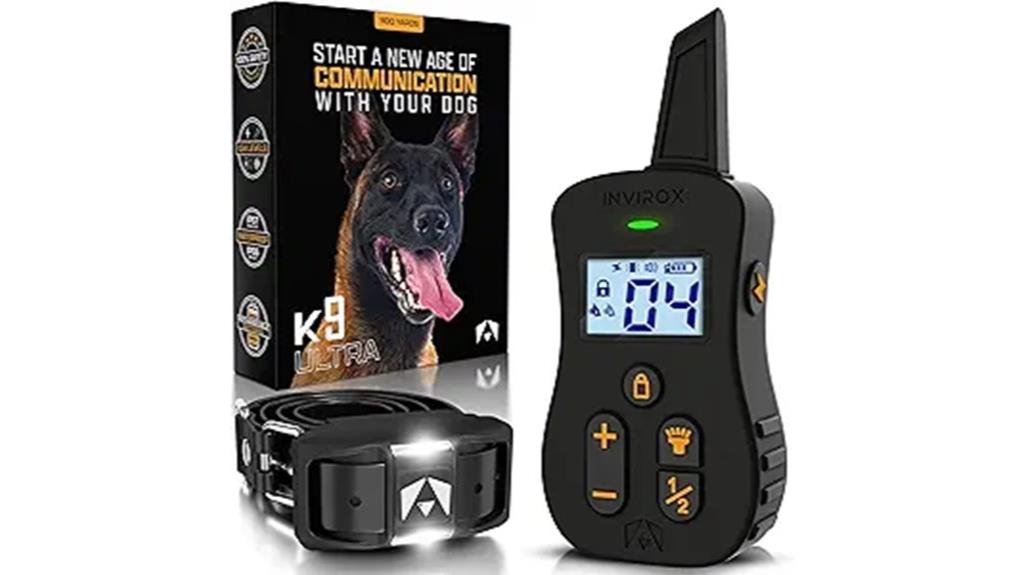 dog collar with night light