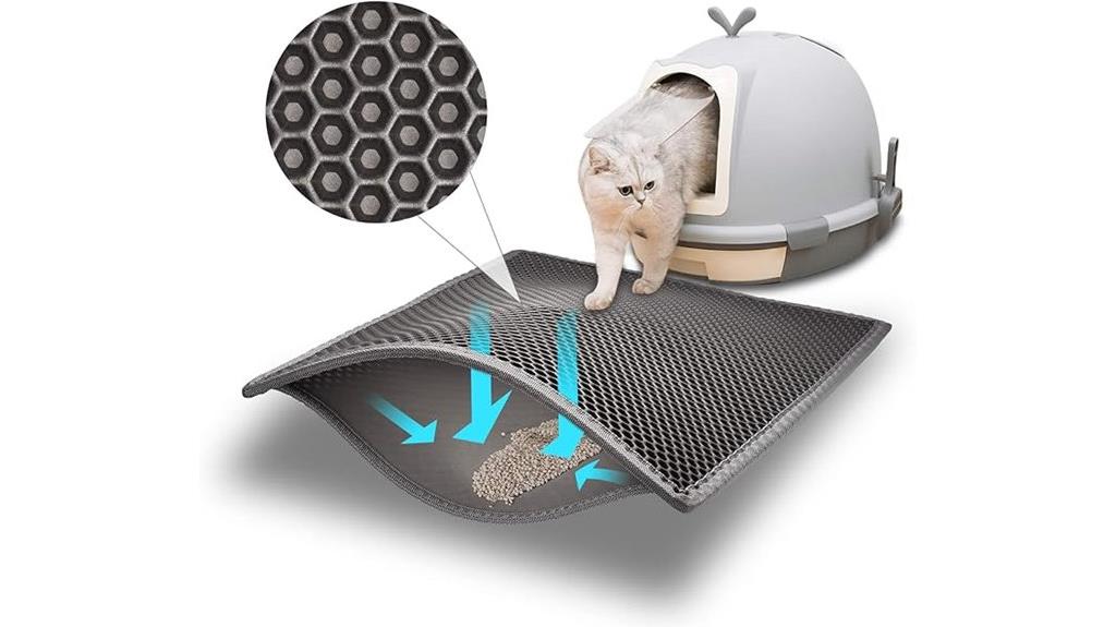 double layer waterproof litter mat