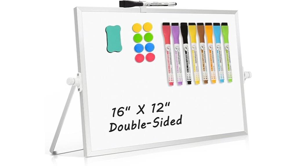 double sided magnetic whiteboard