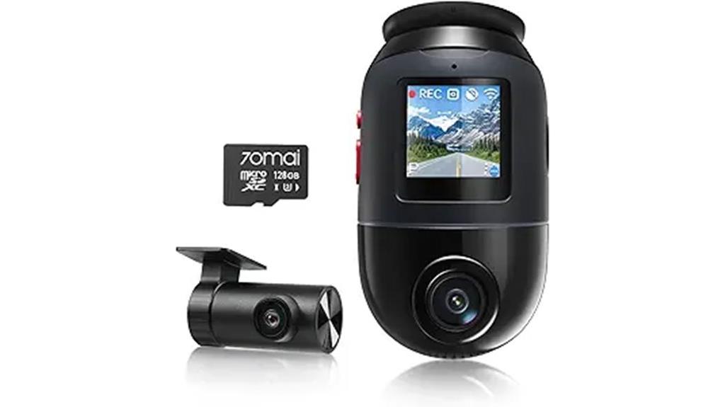 dual 4k front rear cam