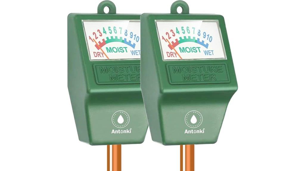 dual indoor outdoor soil meters