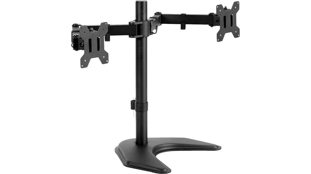 dual lcd monitor stand