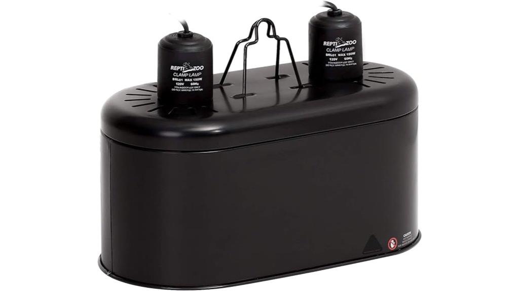 dual uvb reptile light