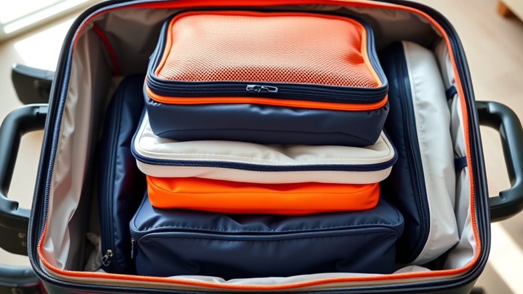 durable versatile packing cubes