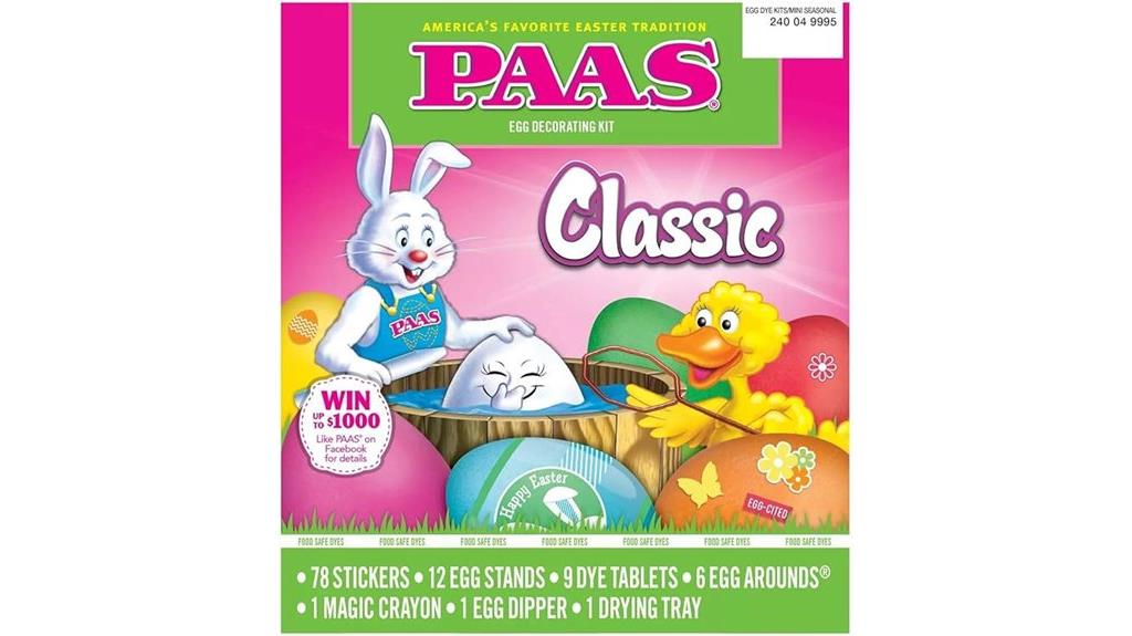 easter egg decorating kit