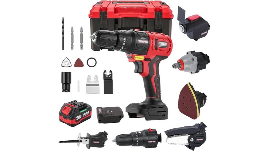 eight in one cordless toolkit