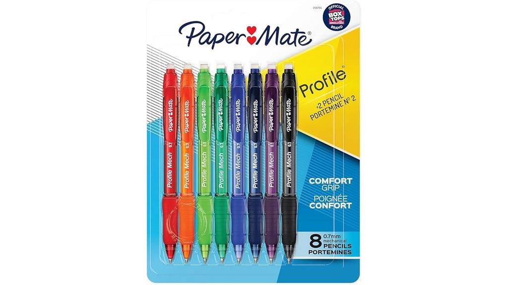 eight pack mechanical pencils