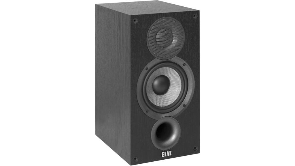 elac debut bookshelf speakers