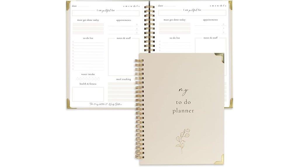 elegant daily task organizer