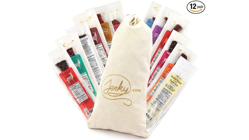 exotic meat sticks gift