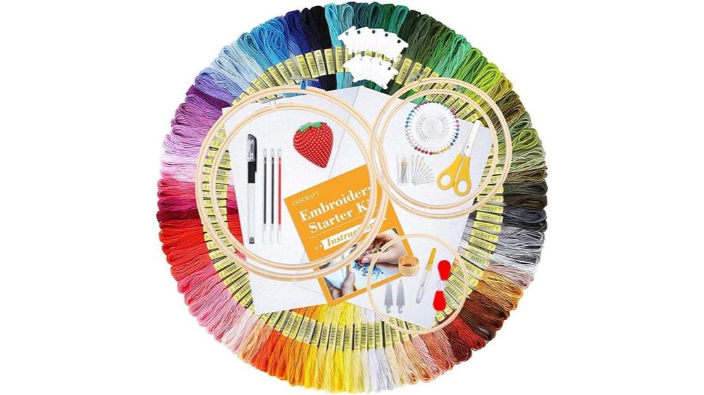 extensive embroidery kit pack