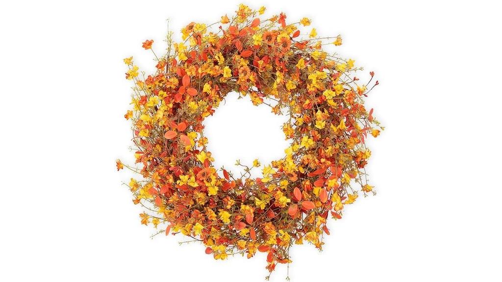fall eucalyptus berries wreath