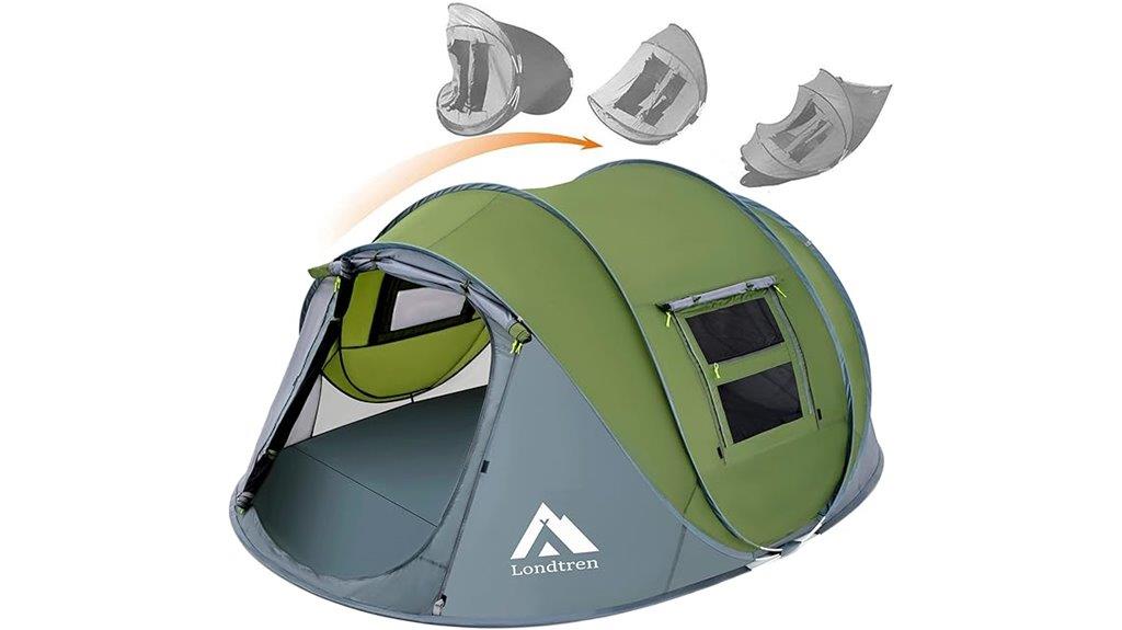 family waterproof camping tent