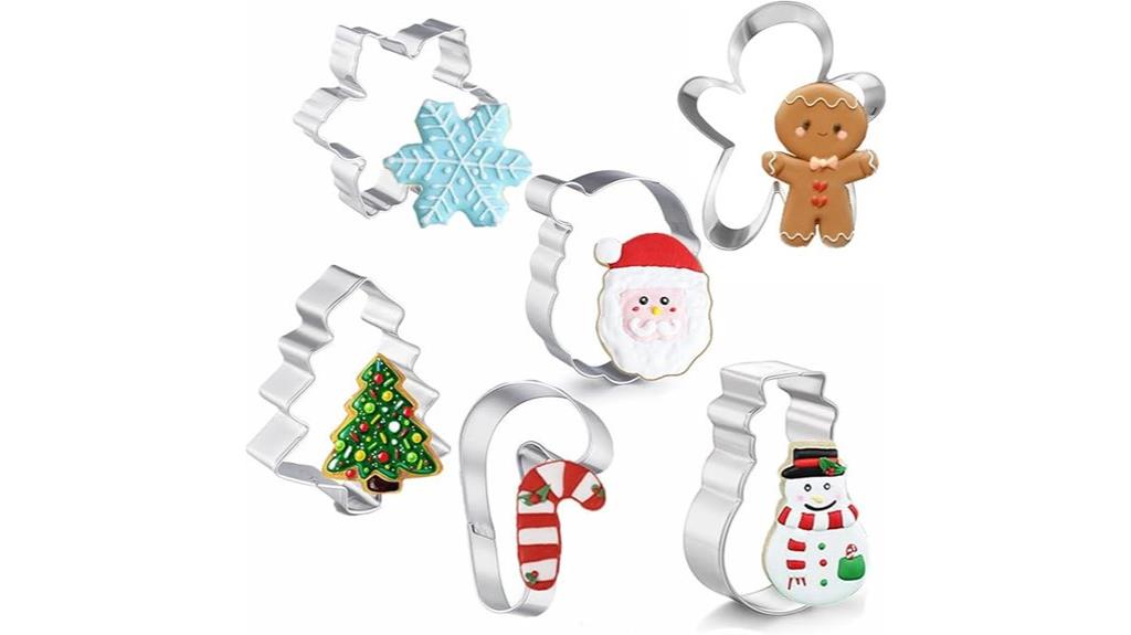festive cookie cutter shapes