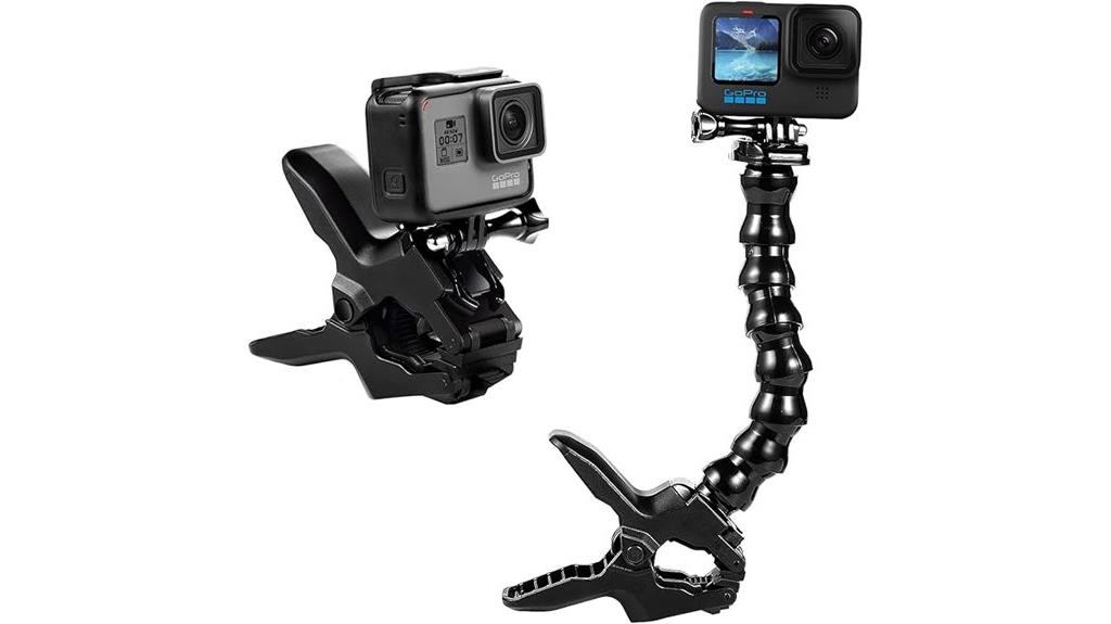 flexible gopro mount