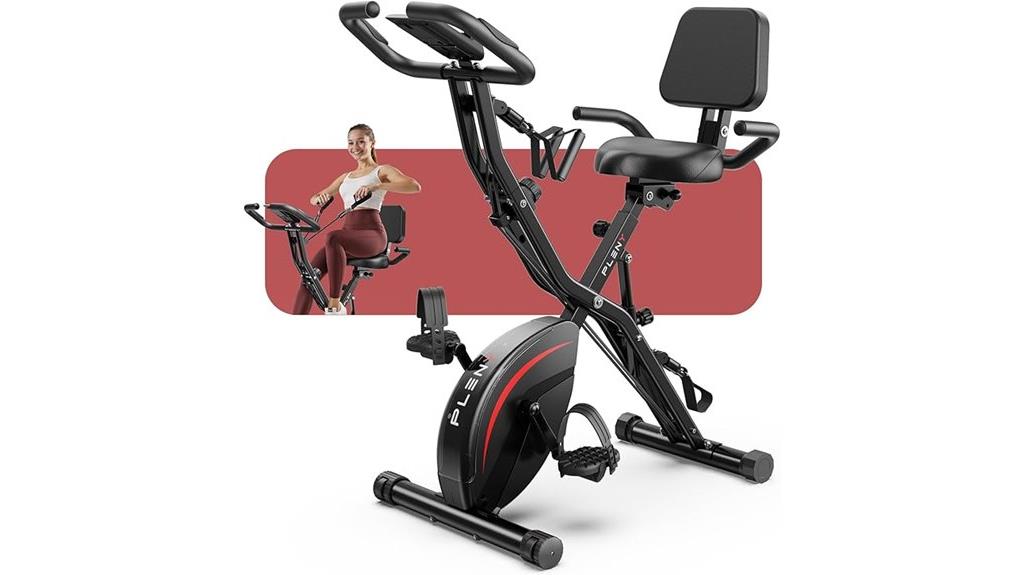 folding home gym bike