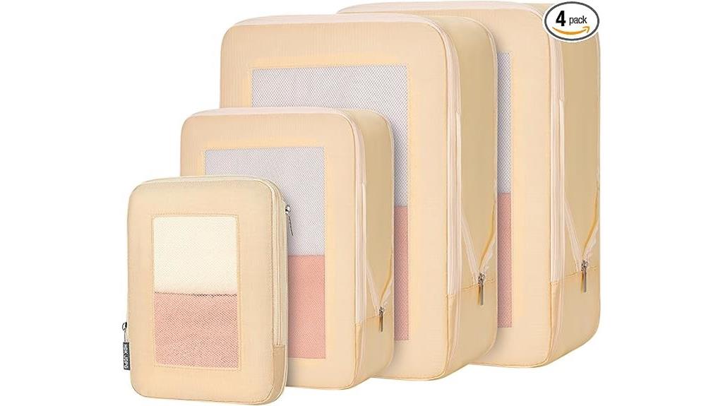 four piece travel organizer