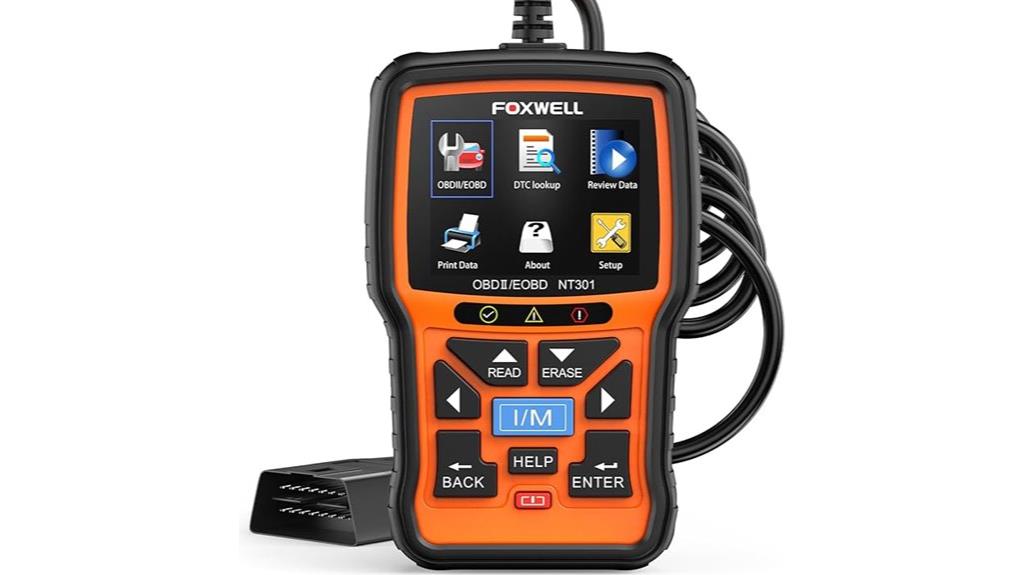 foxwell nt301 diagnostic scanner