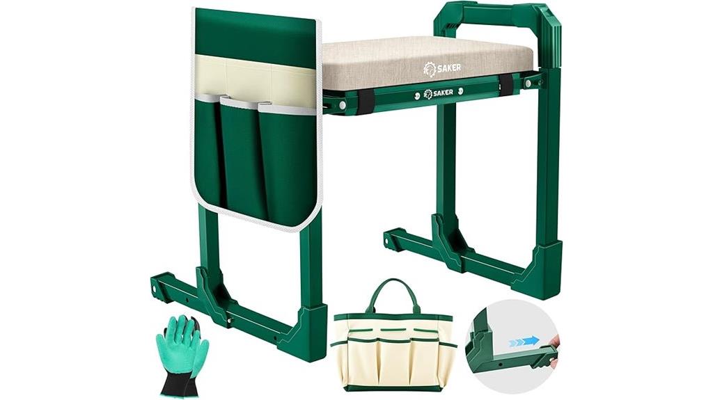 garden kneeler and seat