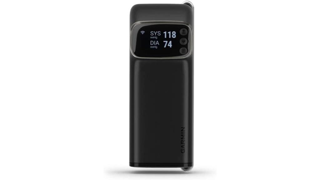 garmin blood pressure monitor