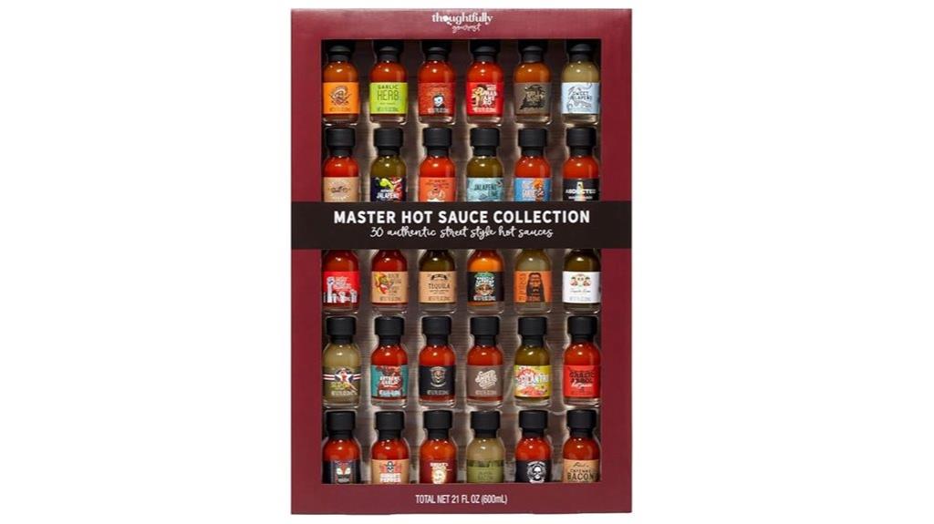 gourmet hot sauce sampler