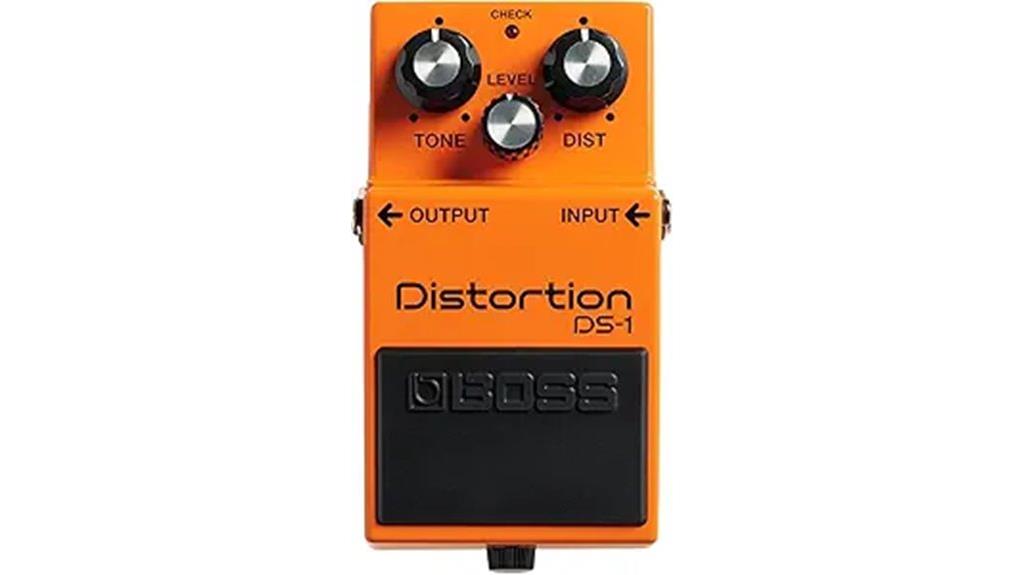 guitar distortion effects pedal