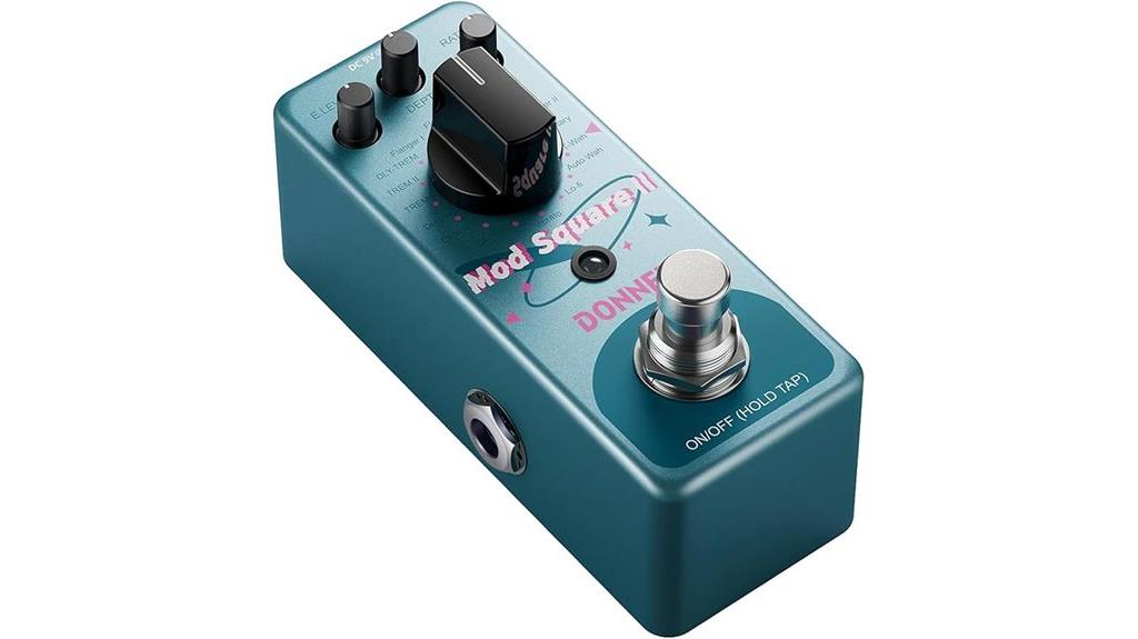 guitar modulation pedal square