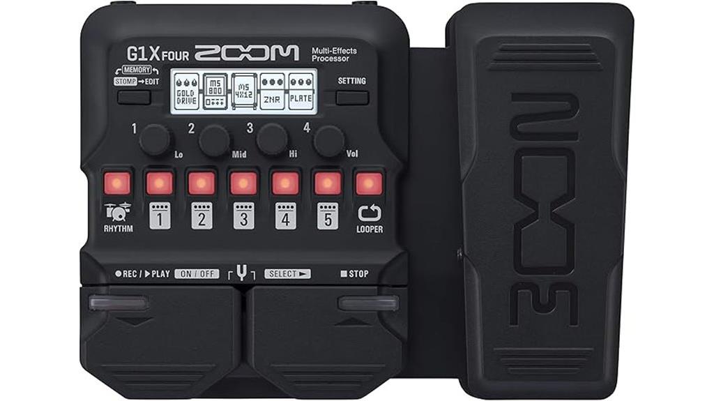 guitar multi effects pedal