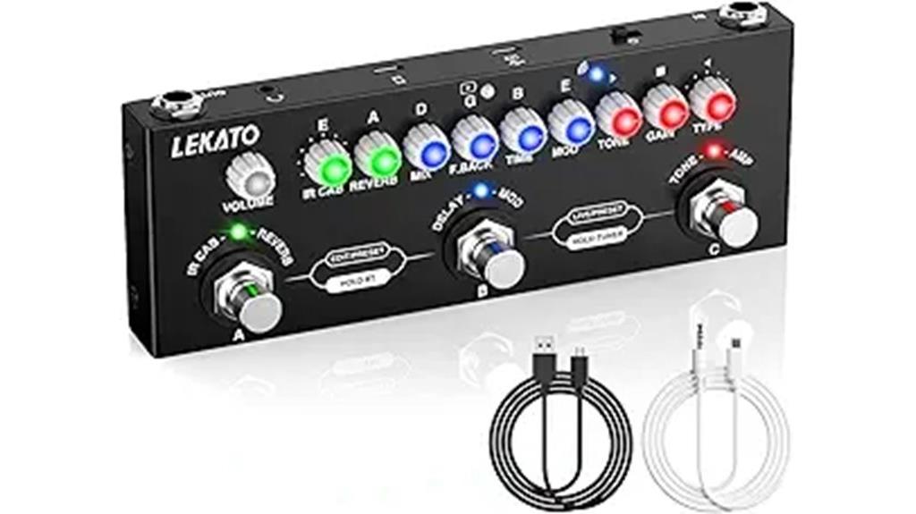 guitar pedal with ir
